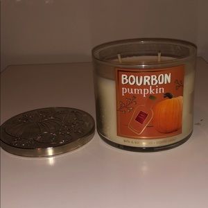 Bath and Body Works Bourbon Pumpkin Candle
